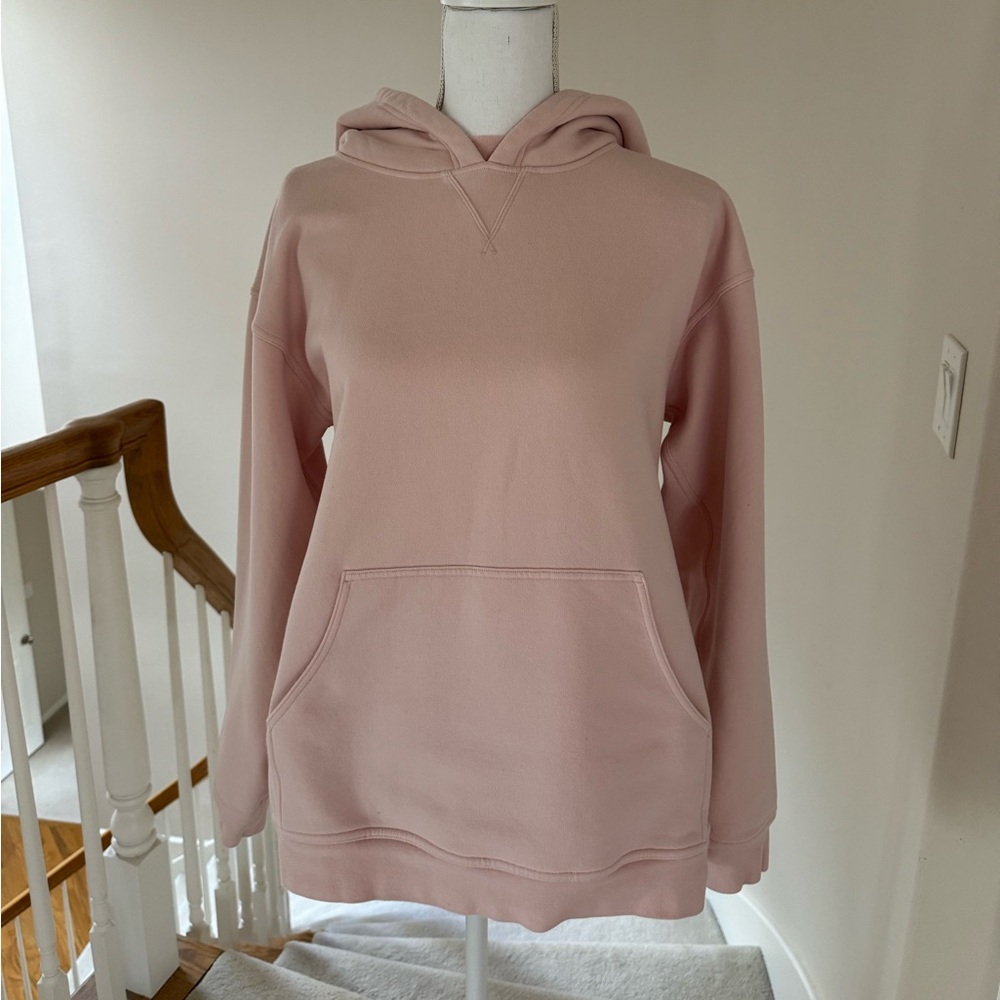 Like New Lululemon All Yours Fleece Hoodie Pink Mist